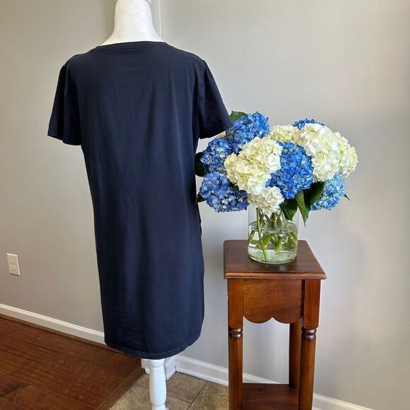 Tommy Hilfiger Navy Blue T-Shirt - Picture 5 of 8